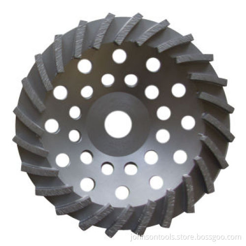 Diamond Turbo Cup Wheel, 180mm Diameter